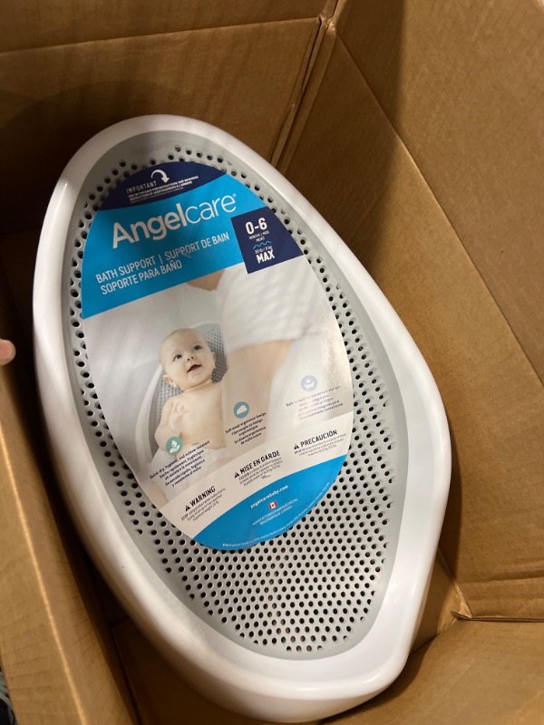 Photo 1 of Angelcare Baby Bath Support (Grey) | Ideal for Babies Less than 6 Months Old