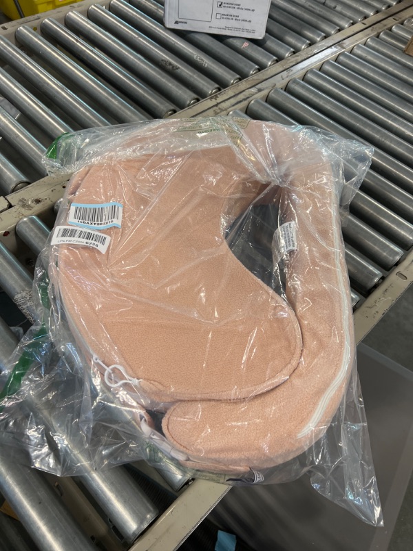 Photo 1 of My Brest Friend Deluxe Nursing Pillow for Breastfeeding & Bottle Feeding, Enhanced Posture Support, Double Straps & Removable Extra Soft Slipcover, Soft Rose Deluxe Soft Rose