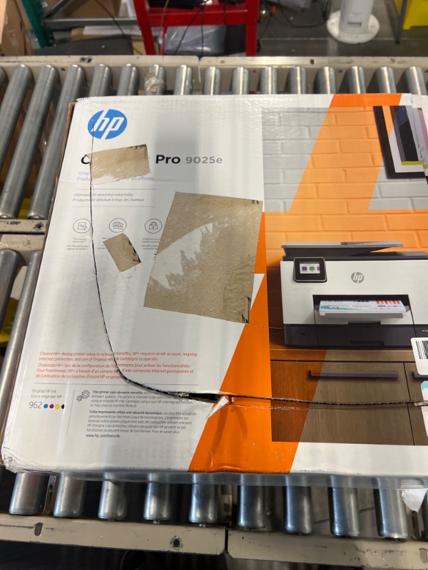 Photo 2 of HP OfficeJet Pro 9025e Wireless Color All-in-One Printer with Bonus 6 Months Instant Ink with HP+ 9025e - Advanced Printer