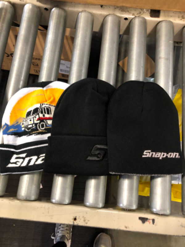 Photo 1 of Assorted Snap On Beanies 