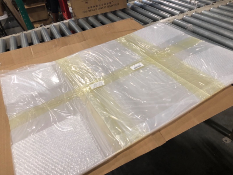 Photo 1 of 3 Pieces 24" x 36" Clear Acrylic Sheet 1/8" Thick PET Sheet Panels Transparent Perspex Cast Sheet Plastic Panels Sheets with Protective Paper for Craft Signs, DIY Display Projects, Holder Shelf() 1/8'' Thick 3