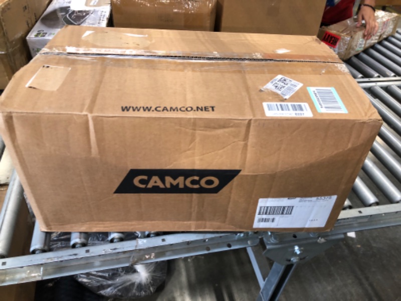 Photo 3 of Camco Heavy Duty Double Battery Box with Straps and Hardware - Group GC2 | Safely Stores RV, Automotive, and Marine Batteries | Measures Inside 21-1/2" x 7-3/8" x 11-3/16" | (55375) Frustration Free Packaging Double Battery Box