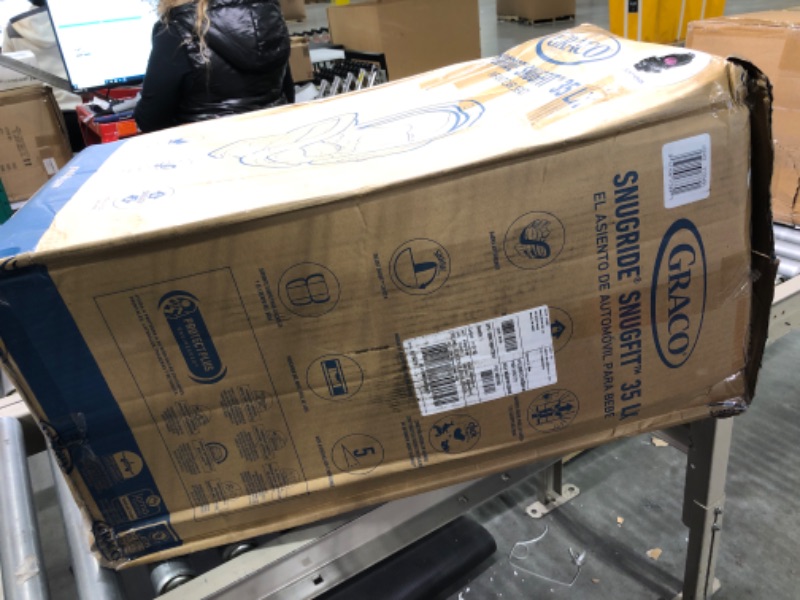 Photo 1 of Graco SnugFit 35 LX Infant Car Seat | Baby Car Seat with Anti Rebound Bar, Joslyn With Anti-Rebound Bar Joslyn