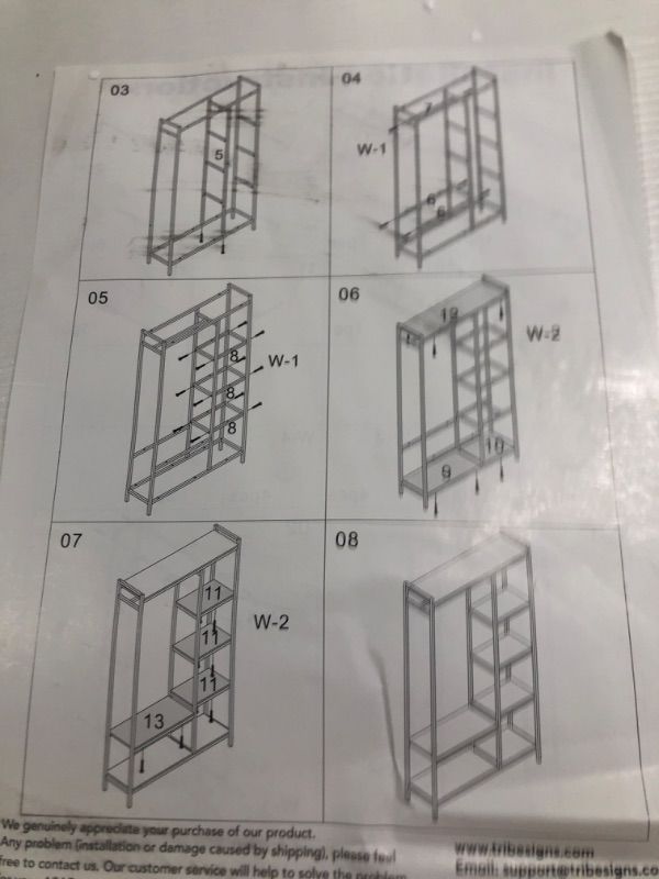 Photo 4 of arisha 47" w closet system starter kit