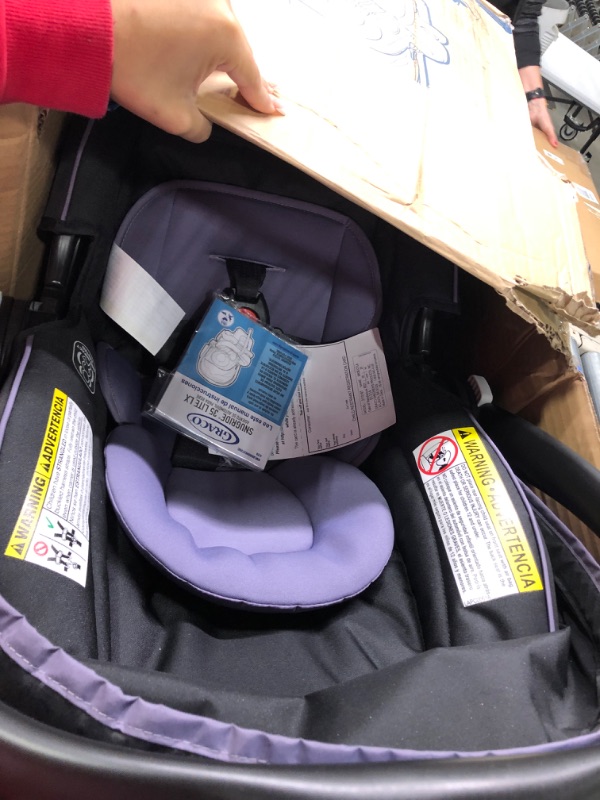 Photo 3 of Graco SnugRide 35 Lite LX Infant Car Seat - Hailey