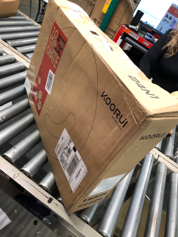 Photo 1 of KOORUI 24" Full HD IPS Monitor, Computer Monitors 75Hz, 5ms, 1080P, 3-Sided Frameless, Ultra Slim Design, HDMI, VGA, VESA Compatible, Eye Care 24'' IPS 75Hz