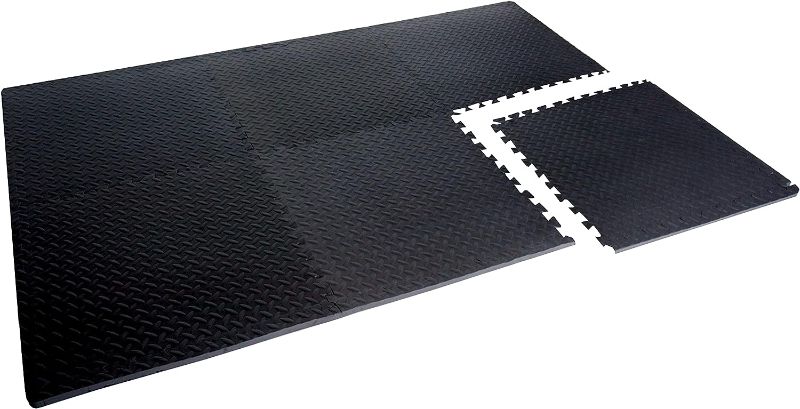 Photo 1 of 6 black puzzle kid mats for decor 