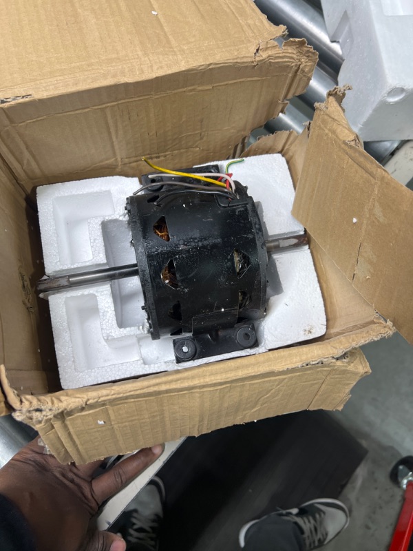 Photo 3 of WQSING 3315332.005 AC Condenser Fan Motor for Dometic Brisk Air II Penguin B57915 B59516 B59146 B59186 B59196 3-Speed Air Conditioner Broad Ocean Roof Top
