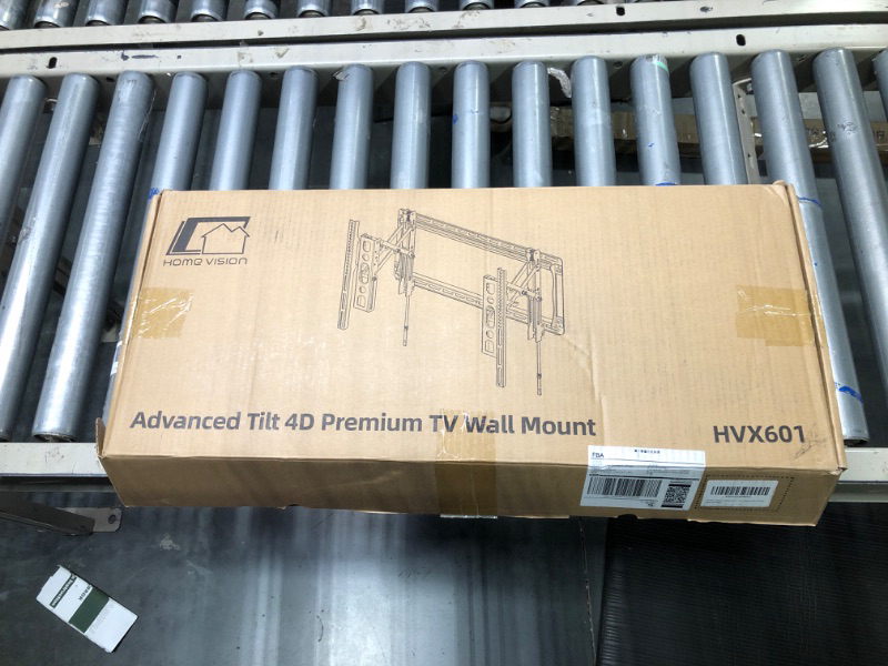 Photo 2 of HOME VISION Advanced 4D Full Motion TV Wall Mount for 32-90 Inch up to 132lbs, Low Profile Wall Mount TV Bracket Articulating Arms with Extension, Swivel, Tilt, Max VESA 600x400mm, 16"/18"/24" Studs