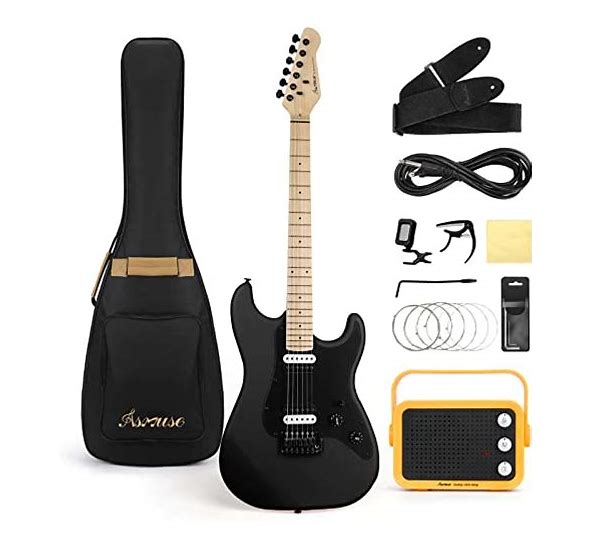 Photo 1 of Asmuse 39 Inch Electric Guitar Beginner Kit Full Size