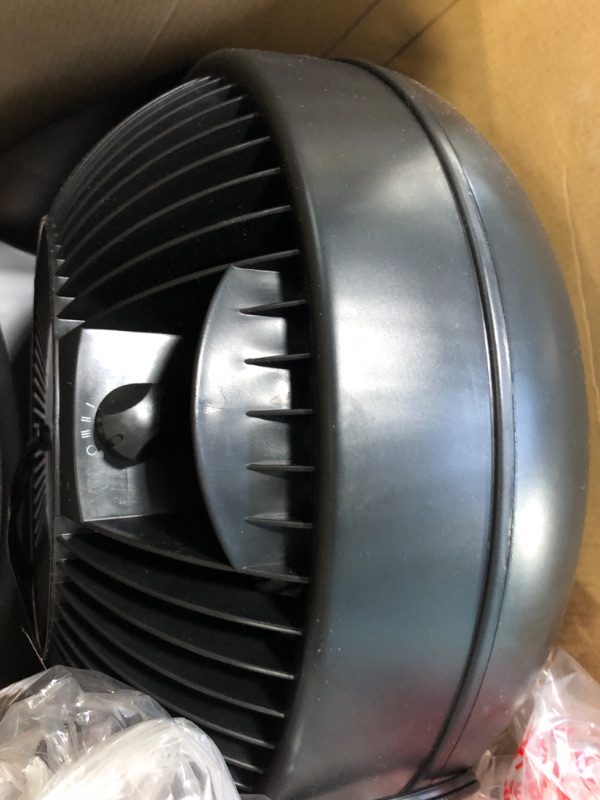 Photo 3 of 12 in. 3 Speed Whole Room Circulator Floor Fan