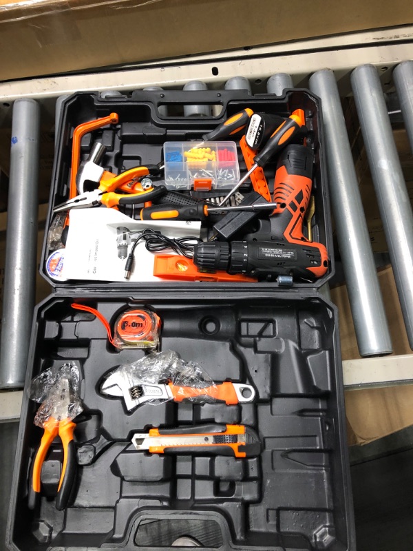 Photo 4 of Electric Reciprocating Saw, Cordless Sabre Saw Battery Power Supply Portable with Alloy Self-Locking Chuck for Wood for Pipe And Steel(transparency)