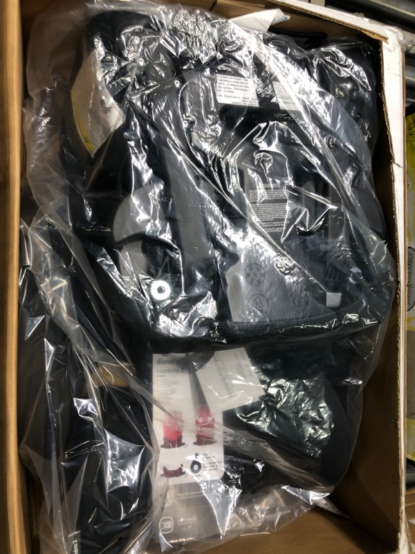 Photo 1 of Diono Cambria 2 XL, Dual Latch Connectors, 2-in-1 Belt Positioning Booster Seat, High-Back to Backless Booster with Space and Room to Grow, 8 Years 1 Booster Seat, Black 2020 Black