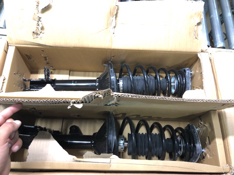 Photo 1 of A-Premium Rear Pair (2) Complete Strut & Coil Spring Assembly Compatible with Hyundai Tiburon 2003 2004 2005 2006 2007 2008, Driver and Passenger Side