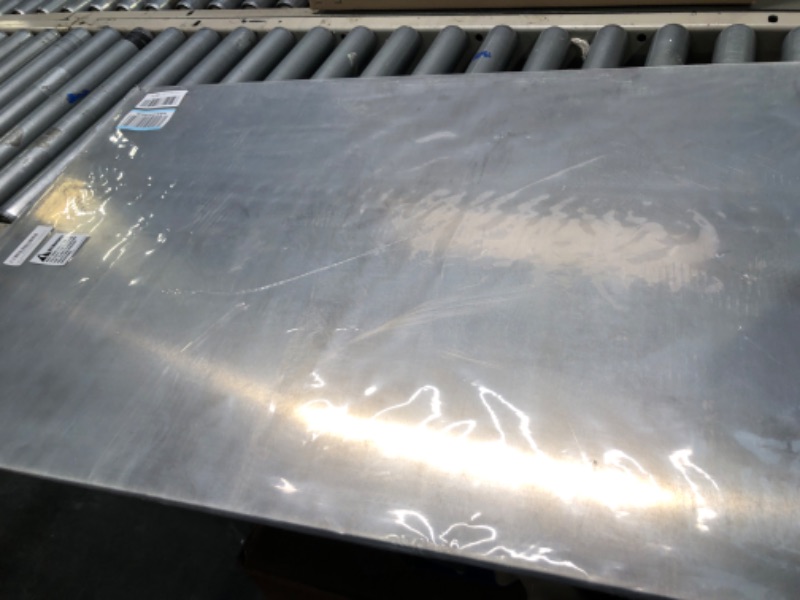 Photo 2 of 1/8" .125 Aluminum Sheet Plate 24" x 36" 5052 H32