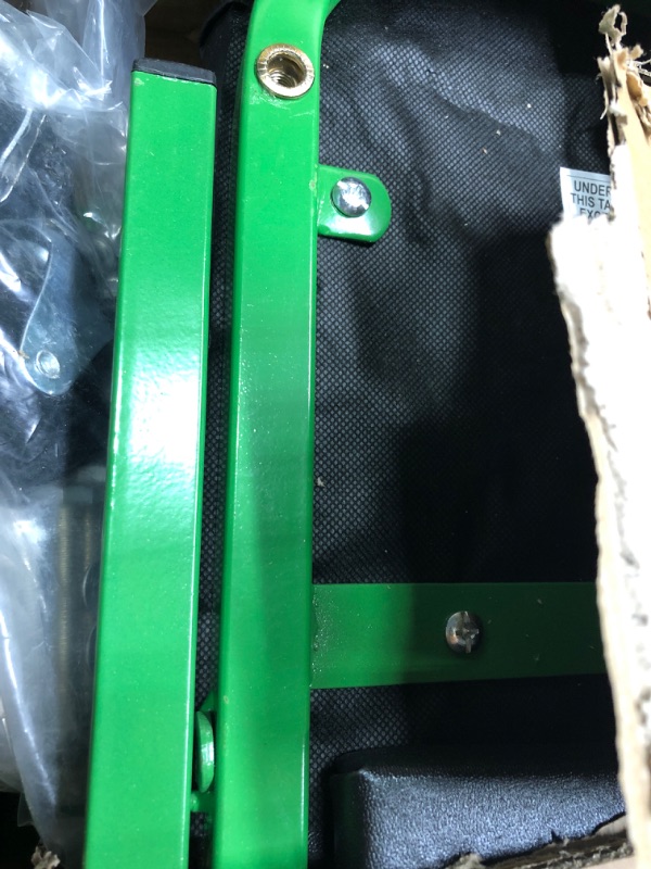 Photo 3 of Pro-LifT C-2036DG Black/Green 300 Lbs Mechanic Creeper & T-6903D Double Pin Jack Stands - 3 Ton Green Creeper + Double Pin Jack Stands