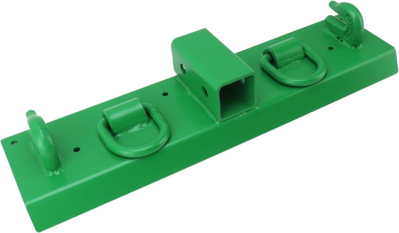 Photo 1 of TOPINCN Tractor Bucket Hooks, Maximum 4700lbs Tractor Bucket Hooks with On Grab Hook with Receiver and 2 D Shackle Bucket Accessories
