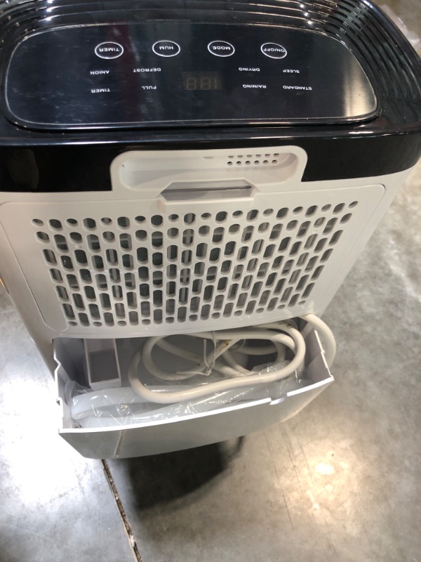 Photo 1 of AIRPLUS 1,500 Sq. Ft 30 Pints Dehumidifier for Home and Basements with Drain Hose(AP1907) 30 Pints A-Rounded