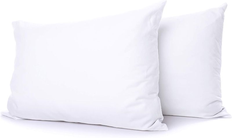 Photo 1 of 2 Count, Standard, 24"x18", White Pillows