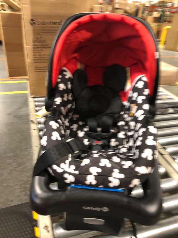 Photo 3 of Disney Light 'n Comfy Luxe Infant Car Seat, Mickey Silhouette