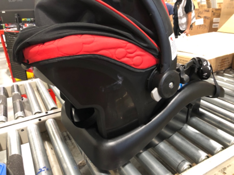 Photo 6 of Disney Light 'n Comfy Luxe Infant Car Seat, Mickey Silhouette