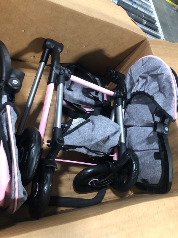 Photo 1 of Bayer Dolls Pram City Vario for Dolls up to 20" , Grey