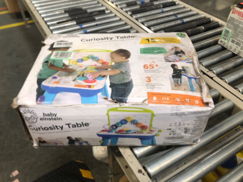 Photo 2 of Baby Einstein Curiosity Table Activity Station Table Toddler Toy with Lights and Melodies, Ages 12 Months and Up