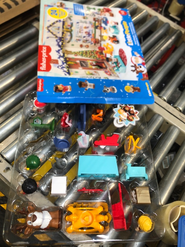 Photo 1 of Fisher-Price Little People Advent Calendar, Christmas playset, 24 toys for pretend play, gift for toddlers and preschool kids ages 1 to 5 years