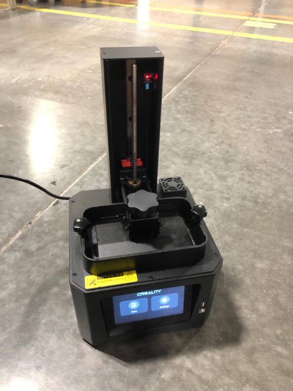Photo 1 of Creality Halot-One Resin 3D Printer, 6" Monochrome LCD Screen UV Resin Printers with High-Precision Integral Light Source Fast Printing WiFi Control Dual Cooling & Filtering System Easy Slicing Halot One