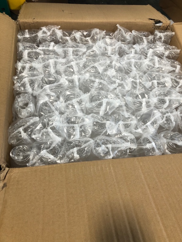 Photo 1 of 75 Pcs Plastic Bottles Without cap Reusable Container Clear Bulk Drink