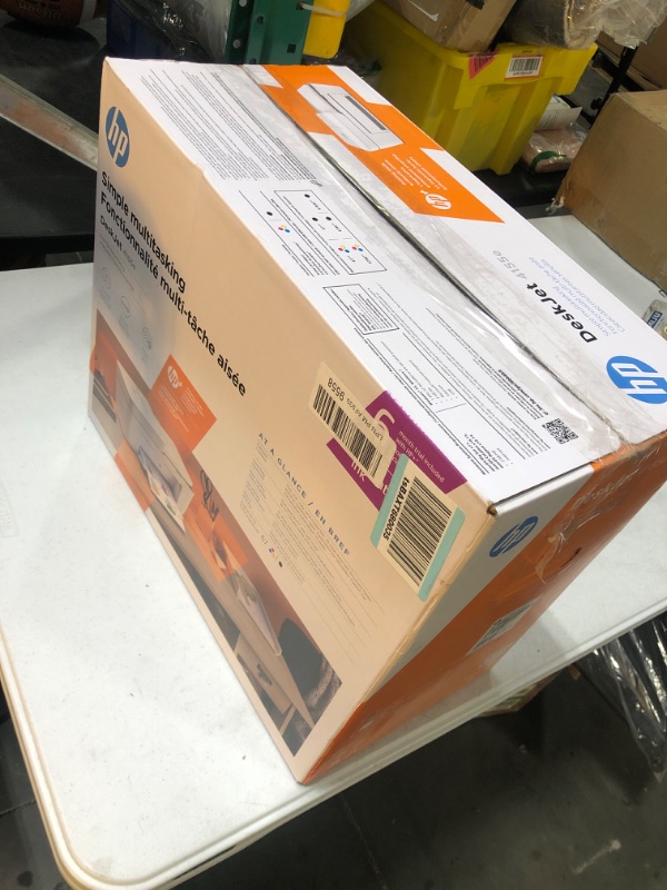 Photo 2 of HP DeskJet 4155e Wireless Color All-in-One Printer & 67XL Tri-Color High-Yield Ink Cartridge | 3YM58AN & 67XL Black High-Yield Ink Cartridge | 3YM57AN Printer + Tri-color Ink + Black Ink