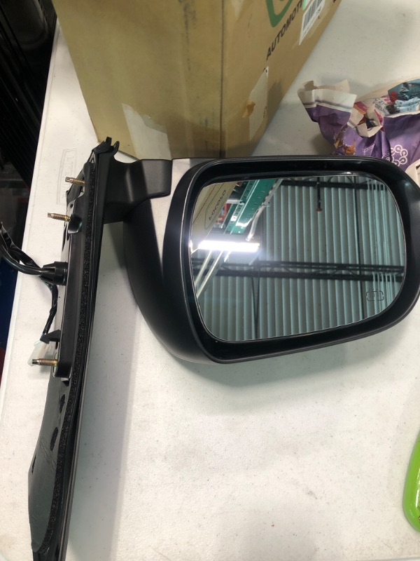 Photo 3 of For Toyota Sienna 2011 2012 Door Mirror Driver Side | Power | Heated | Textured | Replacement For 8794008092C0 | TO1320265