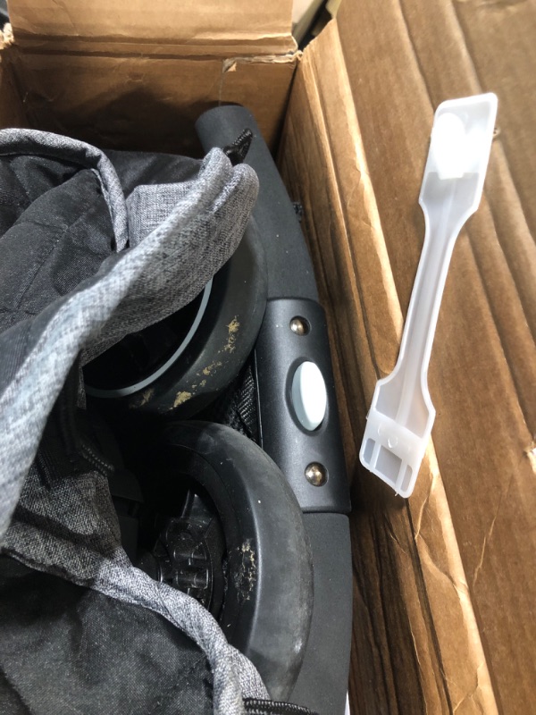 Photo 1 of Dream On Me Lightweight And Compact Coast Rider Stroller With One Hand Easy Fold, Adjustable Handles And Soft Ride Wheels, Grey
