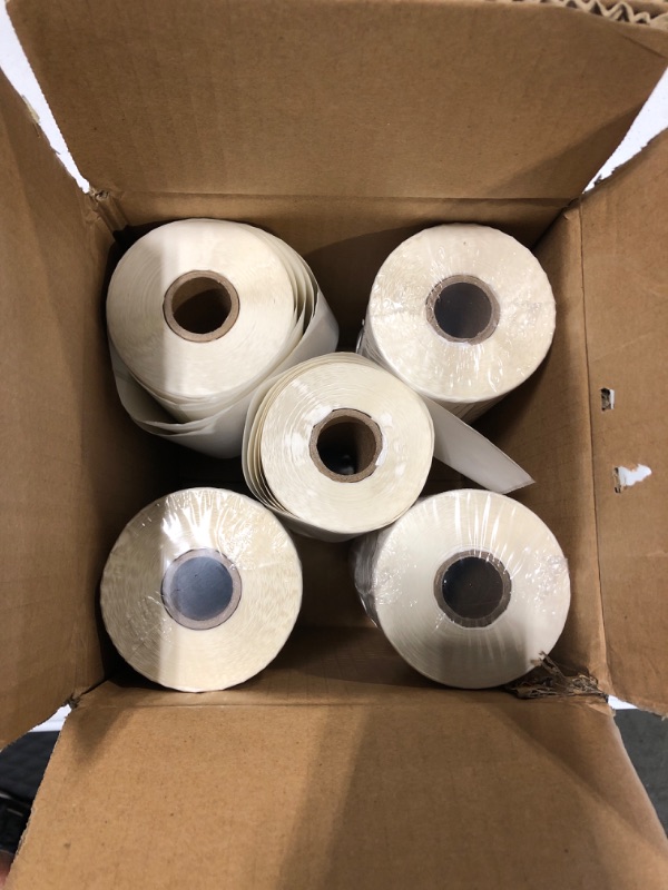 Photo 3 of L LIKED 10 Rolls 4" x 6" Direct Blank Thermal Shipping Labels with 250 Labels/Roll - Compatible Zebra 2844 ZP-450 ZP-500 ZP-505