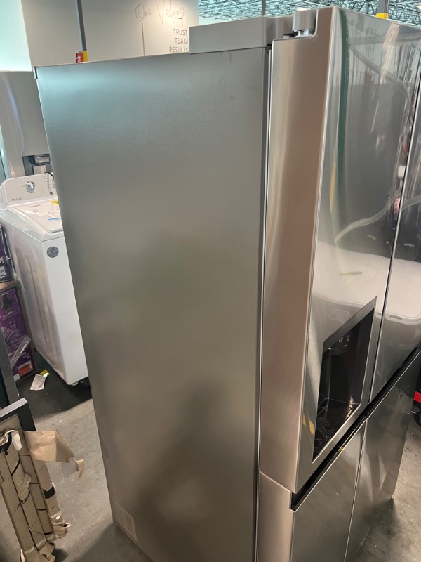 Photo 1 of LG 27 cu. ft. Side-By-Side Door-in-Door® Refrigerator with Craft Ice™

