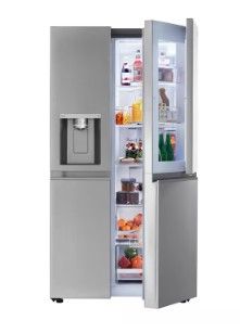 Photo 1 of LG 27 cu. ft. Side-By-Side Door-in-Door® Refrigerator with Craft Ice™
