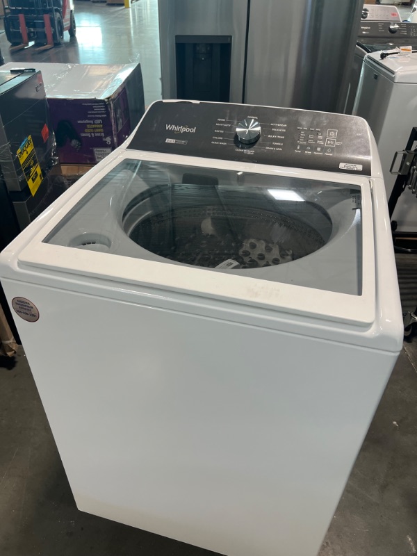 Photo 9 of Whirpool 4.7–4.8 Cu. Ft. Top Load Washer with 2 in 1 Removable Agitator
