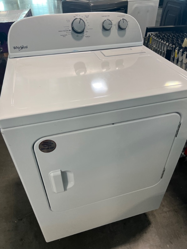Photo 7 of Whirpool 7.0 cu.ft Top Load Electric Dryer with AutoDry™