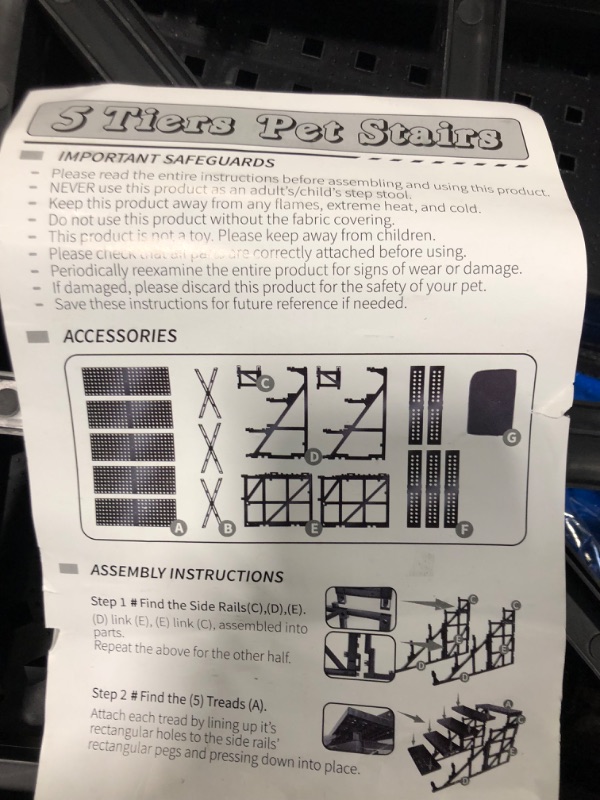 Photo 1 of 5 Tier Pet stairs