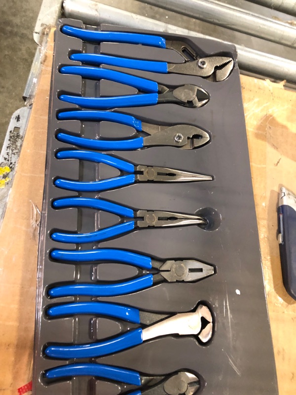 Photo 1 of Blue Point BDGPL800, 8PC, Dipped Grips, Pliers Set ,Cutters Set