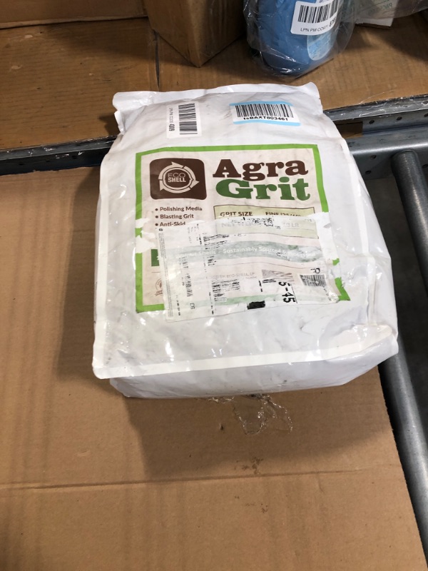 Photo 2 of AgraGrit Walnut Shell Media 35-60 Grit - Fine, CrushedWalnut Shells for Blasting, Polishing, Deburring, Anti-Skid and Fillers, 10 lbs (3560-0010-AG) 10lb, 35-60 Grit