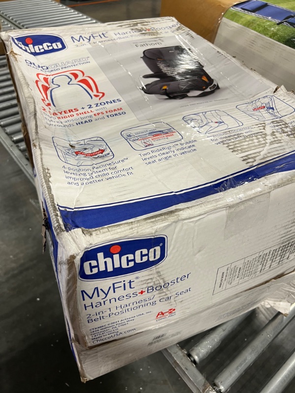Photo 1 of Chicco MyFit Harness + Booster Car Seat, Fathom