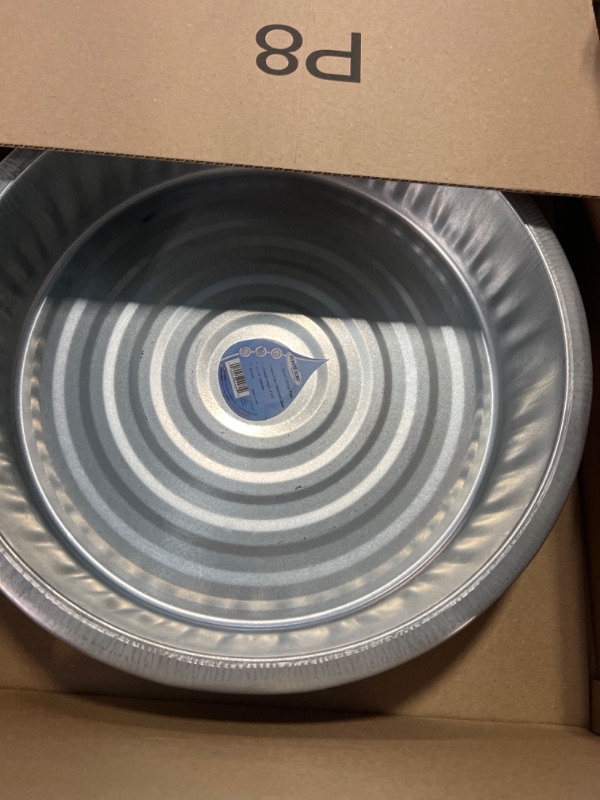 Photo 1 of Funnel King 94480 13 Qt Galvanized Utility Pan, Multicolor