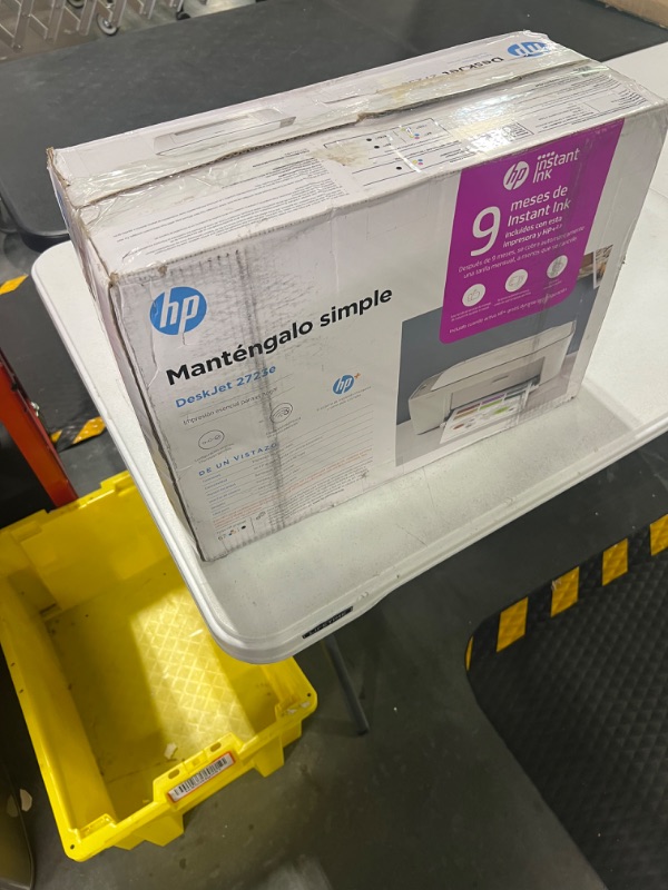 Photo 2 of HP DeskJet 2723e All-in-One Printer with Bonus 9 Months of Instant Ink