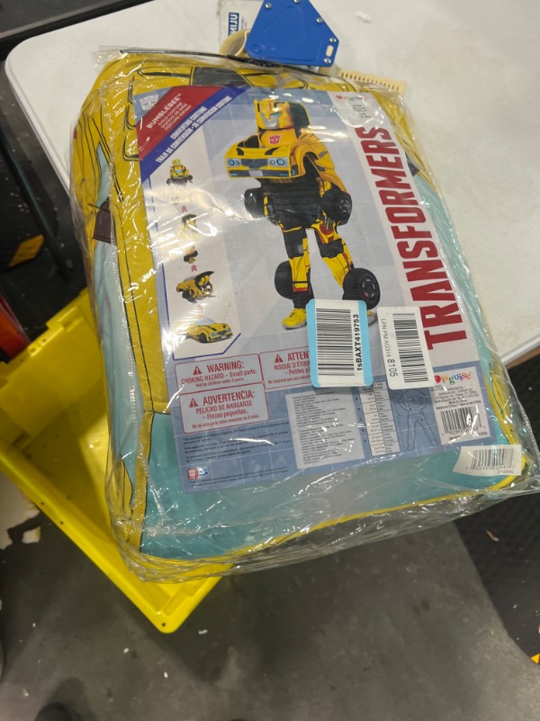 Photo 1 of Kids' Bumblebee Converting Halloween Costume - 4-6T