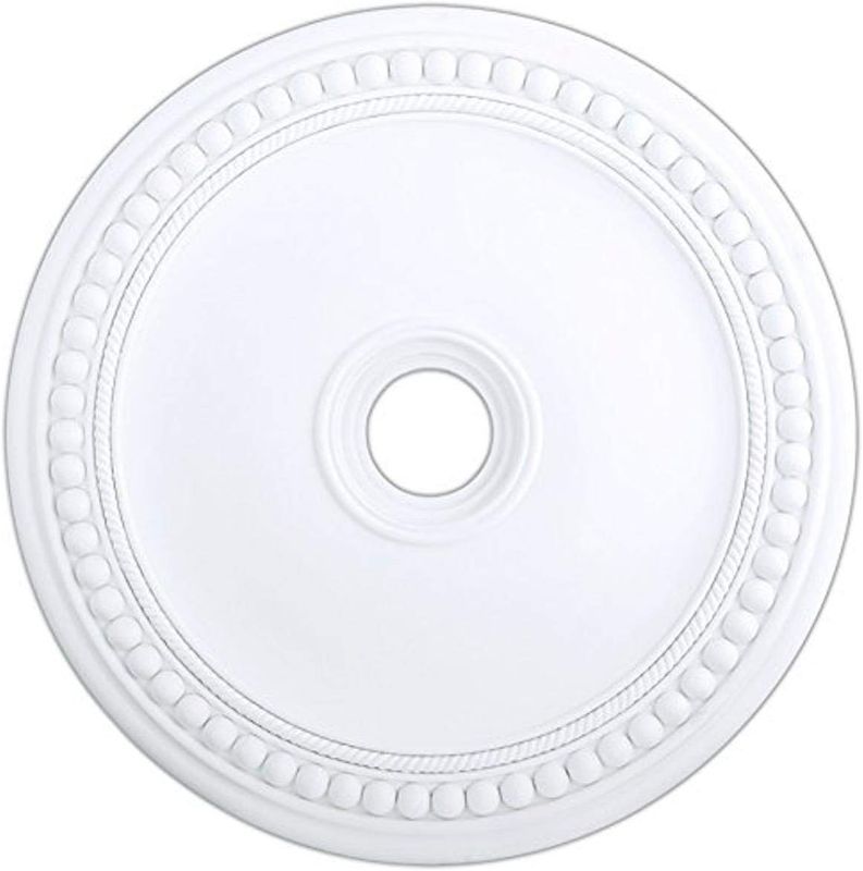 Photo 1 of Livex Lighting 82076-03 Wingate Ceiling Medallion, White