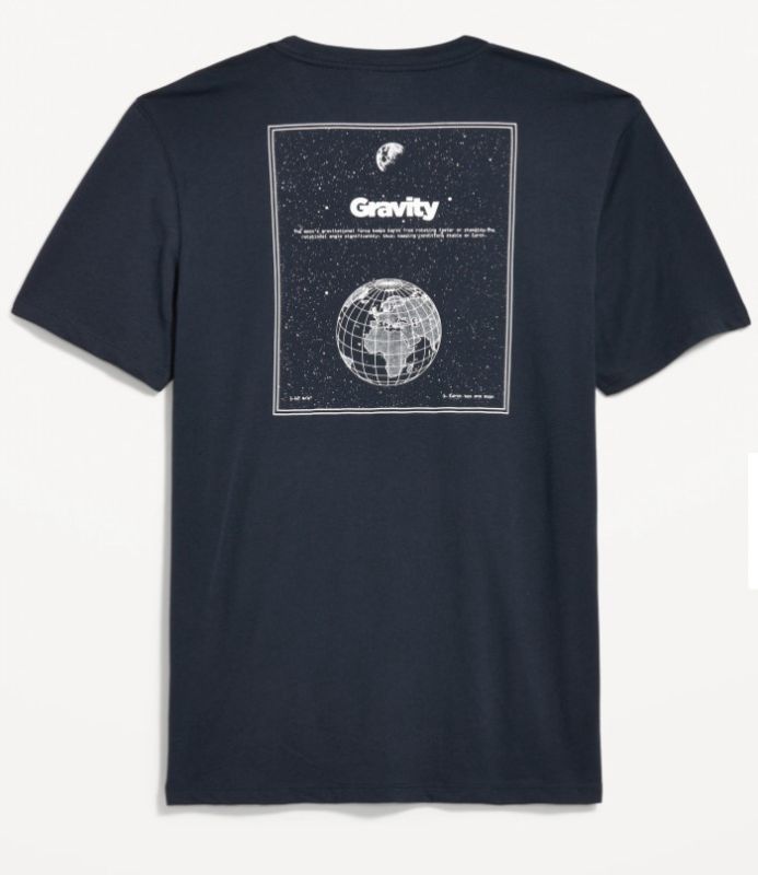 Photo 1 of Soft-Washed Logo Graphic T-Shirt for Men