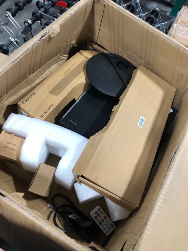 Photo 1 of Dell OptiPlex RGB Desktop Computer PC, Intel Core i7 up to 3.8GHz, 16G RAM, 512G SSD, New 22 inch FHD LED Monitor, RGB Keyboard and Mouse, RGB BT Sound Bar, Webcam, WiFi, BT 5.0, W10P64 (Renewed)