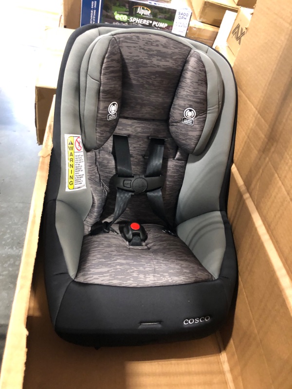 Photo 3 of Cosco Mighty Fit 65 DX Convertible Car Seat (Heather Onyx Gray)