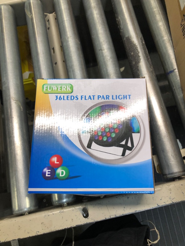 Photo 1 of 36 LED Par Stage Lights RGB DJ LED Par Lights Uplights Remote & DMX Controlled Sound Activated Auto Play Uplights for Wedding Birthday Christmas Holiday Music Show Dance Party Stage Lighting(1PC) A-1PC
